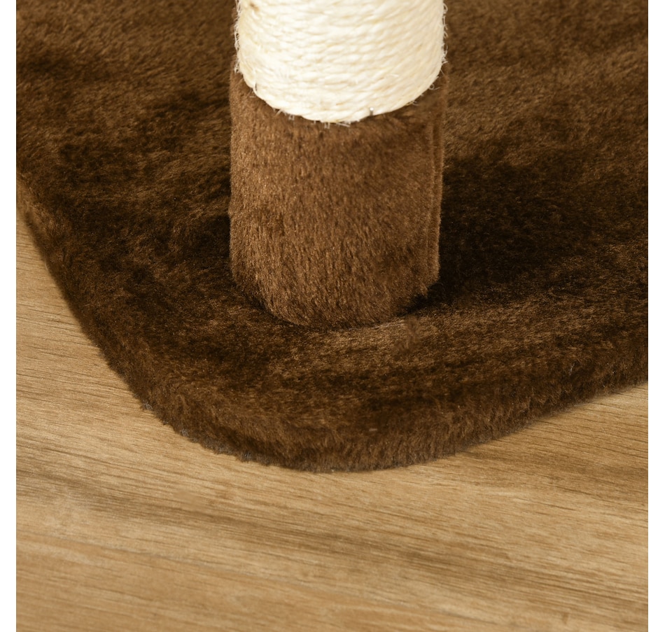 Image 982356_ALTMORE8.jpg, Product 982-356 / Price $89.99, PawHut Multi-Level Plush Cat Tree for Large Cats Adult, 60" H, Brown from PawHut on TSC.ca's Home & Garden department