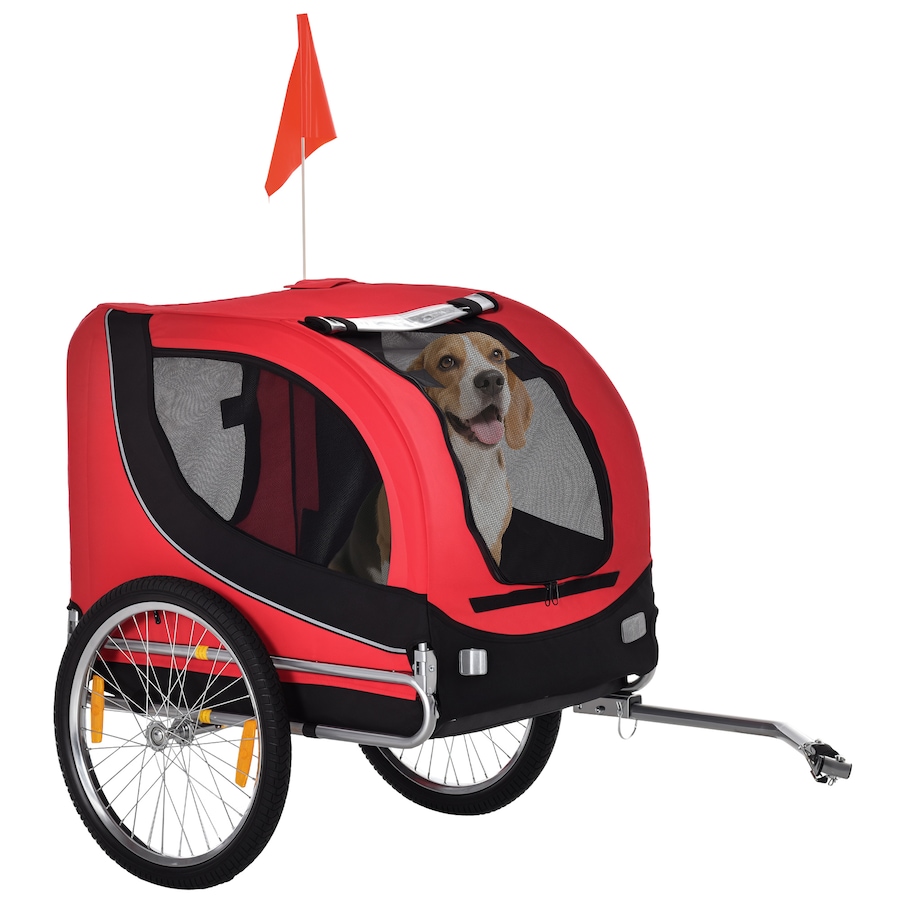 Image 982371.jpg, Product 982-371 / Price $164.99, Aosom Dog Bike Trailer, Pet Cart Bicycle, Wagon Cargo Carrier Attachment from Aosom on TSC.ca's Home & Garden department