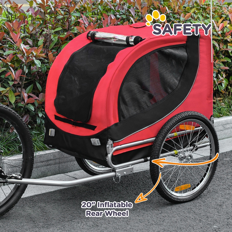 Image 982371_ALTMORE6.jpg, Product 982-371 / Price $164.99, Aosom Dog Bike Trailer, Pet Cart Bicycle, Wagon Cargo Carrier Attachment from Aosom on TSC.ca's Home & Garden department