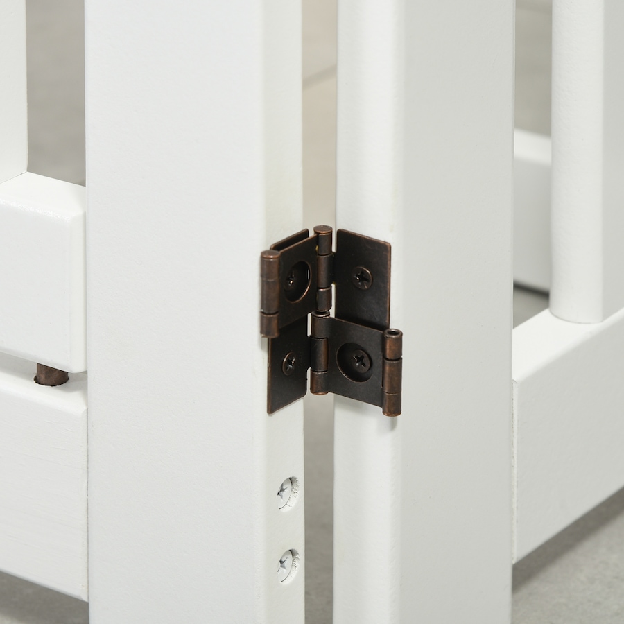 Image 982387_ALTMORE8.jpg, Product 982-387 / Price $116.99, PawHut 30"H Foldable Dog Gate with Door, 4 Panels Freestanding Pet Gate from PawHut on TSC.ca's Home & Garden department