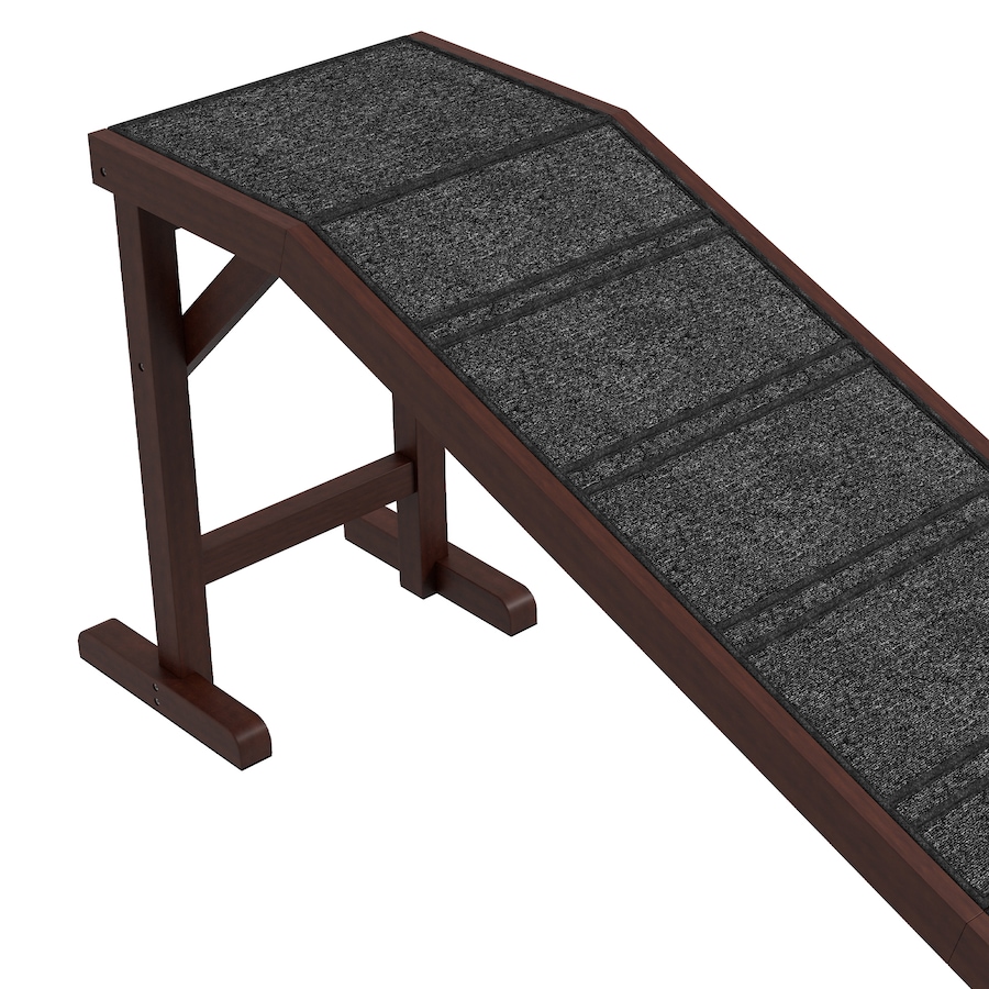 Image 982388_ALTMORE7.jpg, Product 982-388 / Price $139.99, PawHut Pet Ramp, Dog Bed Steps with Non-slip Carpet, 74" x 16" x 25", Brown from PawHut on TSC.ca's Home & Garden department