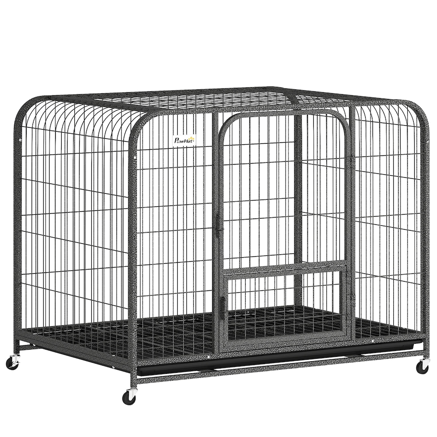 Image 982395.jpg, Product 982-395 / Price $139.99, PawHut 43 Inch Heavy Duty Dog Crate, Large Metal Dog Cage with Wheels from PawHut on TSC.ca's Home & Garden department