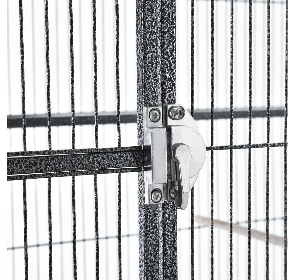 Image 982408_ALTMORE7.jpg, Product 982-408 / Price $169.99, PawHut 32" Extra Large Bird Cage, Rolling Metal Parrot Cage from PawHut on TSC.ca's Home & Garden department