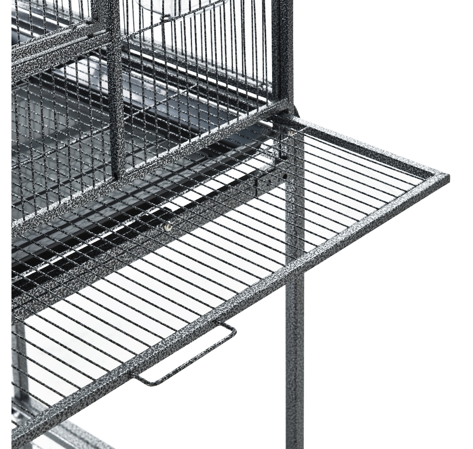 Image 982408_ALTMORE8.jpg, Product 982-408 / Price $169.99, PawHut 32" Extra Large Bird Cage, Rolling Metal Parrot Cage from PawHut on TSC.ca's Home & Garden department