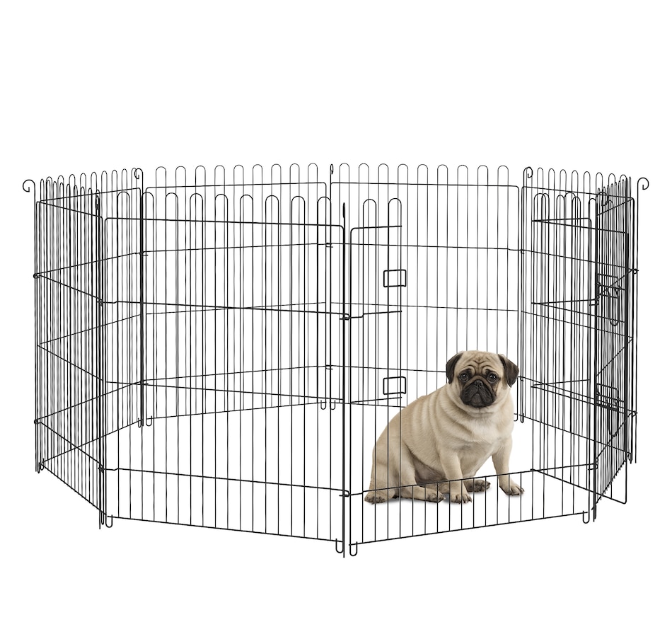 Image 982416.jpg, Product 982-416 / Price $65.99, PawHut Dog Playpen Puppy Play Pen, Pet Exercise Fences for Outside Indoor from PawHut on TSC.ca's Home & Garden department