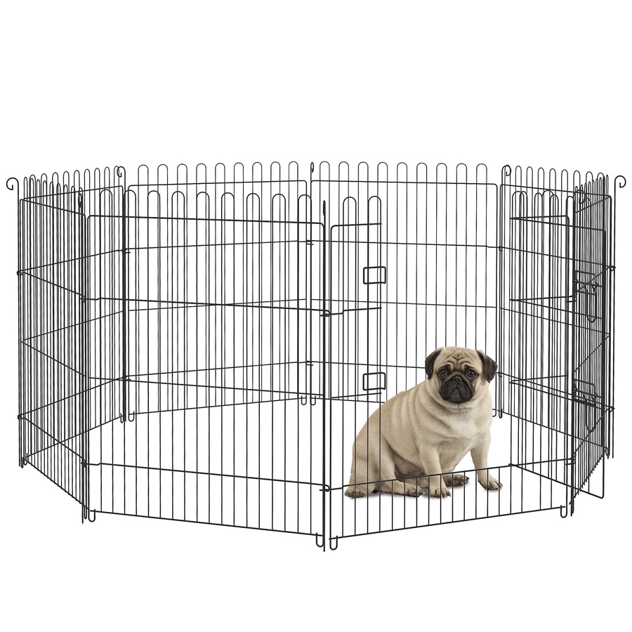 Image 982416.jpg, Product 982-416 / Price $63.99, PawHut Dog Playpen Puppy Play Pen, Pet Exercise Fences for Outside Indoor from PawHut on TSC.ca's Home & Garden department