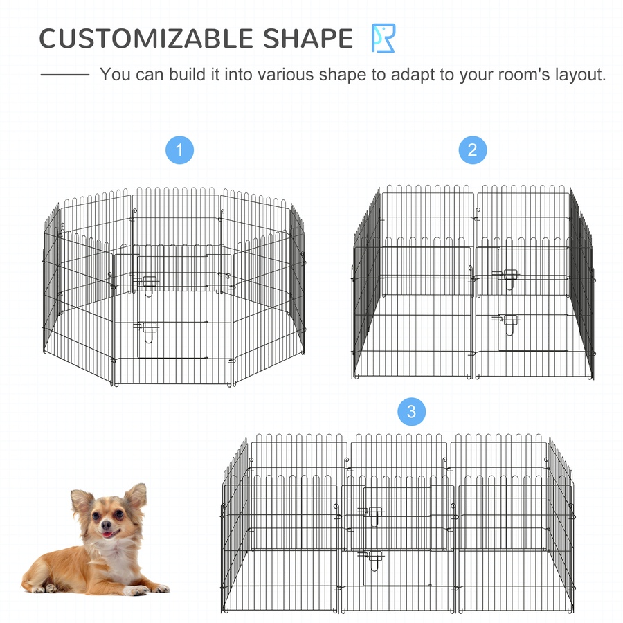 Image 982416_ALTMORE3.jpg, Product 982-416 / Price $63.99, PawHut Dog Playpen Puppy Play Pen, Pet Exercise Fences for Outside Indoor from PawHut on TSC.ca's Home & Garden department