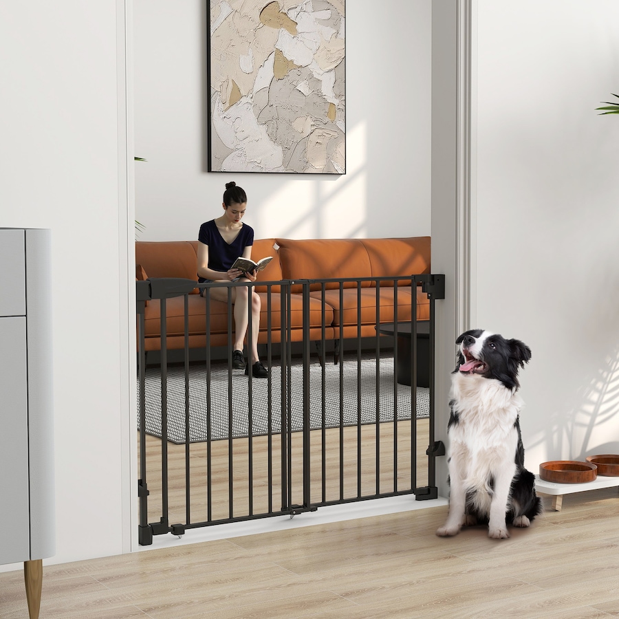 Image 982444_ALTMORE1.jpg, Product 982-444 / Price $71.99, PawHut 29"-44" Wide Dog Gate, 29" H, Pet Gate with Auto-Close from PawHut on TSC.ca's Home & Garden department