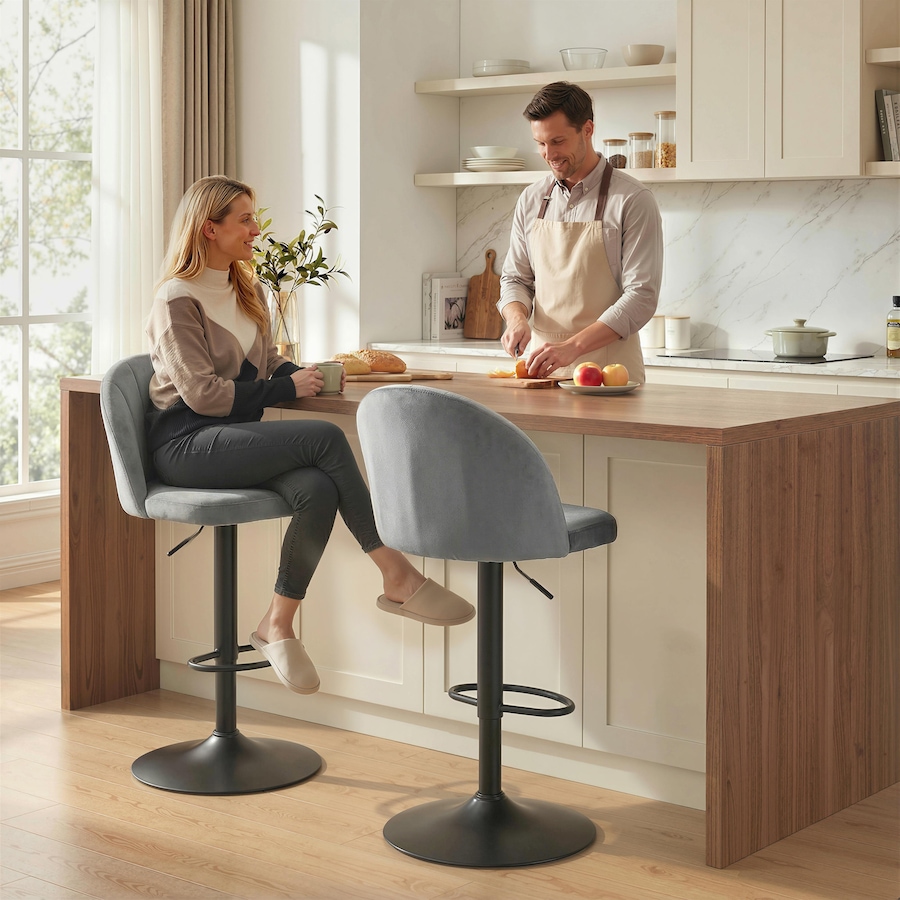 Image 982462_ALTMORE1.jpg, Product 982-462 / Price $129.99 - $144.99, HOMCOM Bar Stools Set of 2, Swivel Counter Height Barstools from HOMCOM on TSC.ca's Home & Garden department