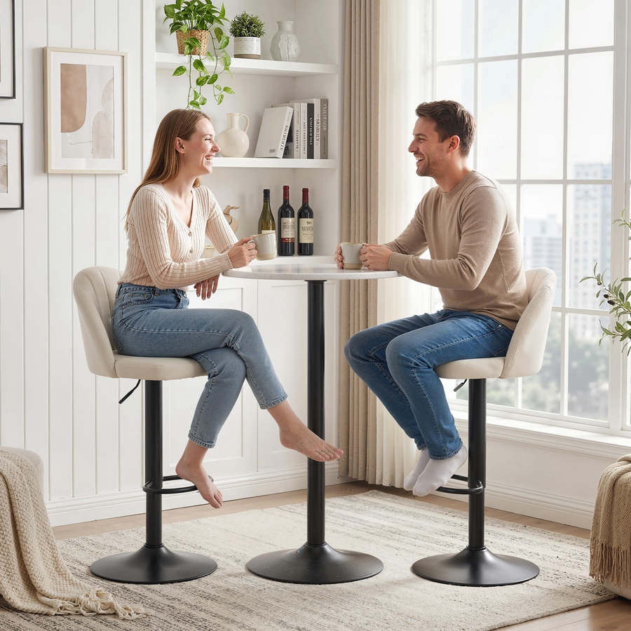 Image 982462_ALTMORE15.jpg, Product 982-462 / Price $129.99 - $144.99, HOMCOM Bar Stools Set of 2, Swivel Counter Height Barstools from HOMCOM on TSC.ca's Home & Garden department