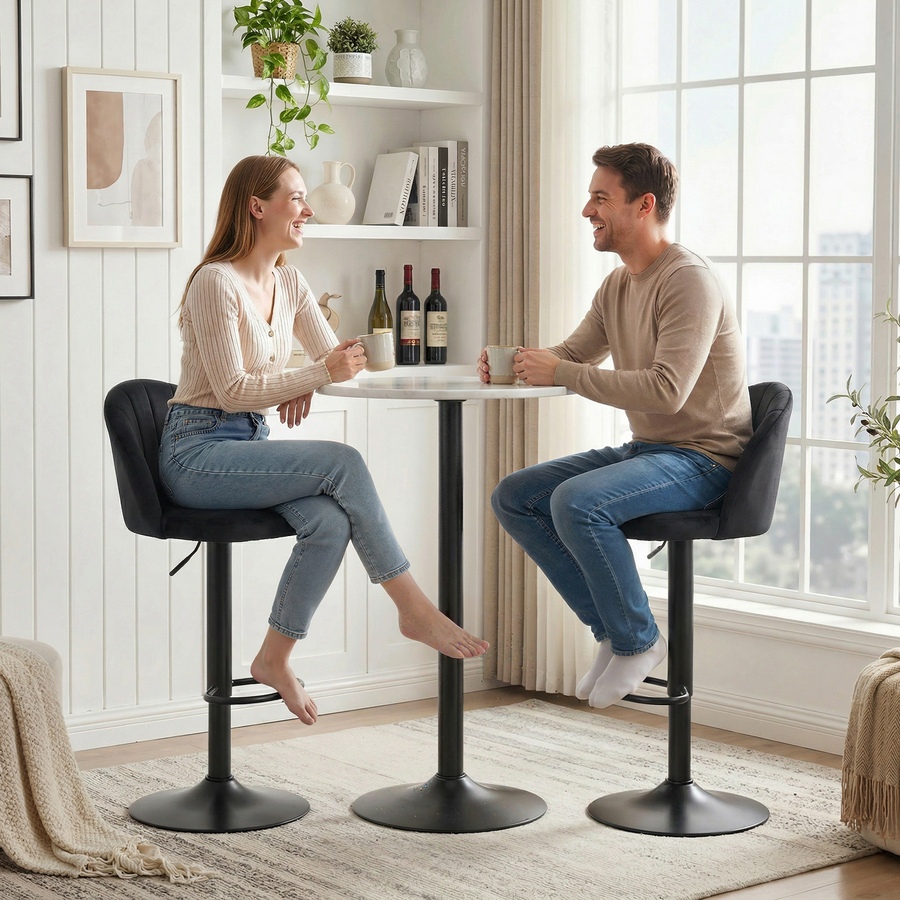 Image 982462_ALTMORE22.jpg, Product 982-462 / Price $129.99 - $144.99, HOMCOM Bar Stools Set of 2, Swivel Counter Height Barstools from HOMCOM on TSC.ca's Home & Garden department