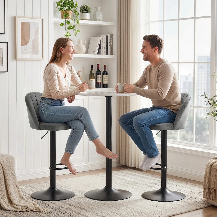 Image 982462_ALTMORE7.jpg, Product 982-462 / Price $129.99 - $144.99, HOMCOM Bar Stools Set of 2, Swivel Counter Height Barstools from HOMCOM on TSC.ca's Home & Garden department