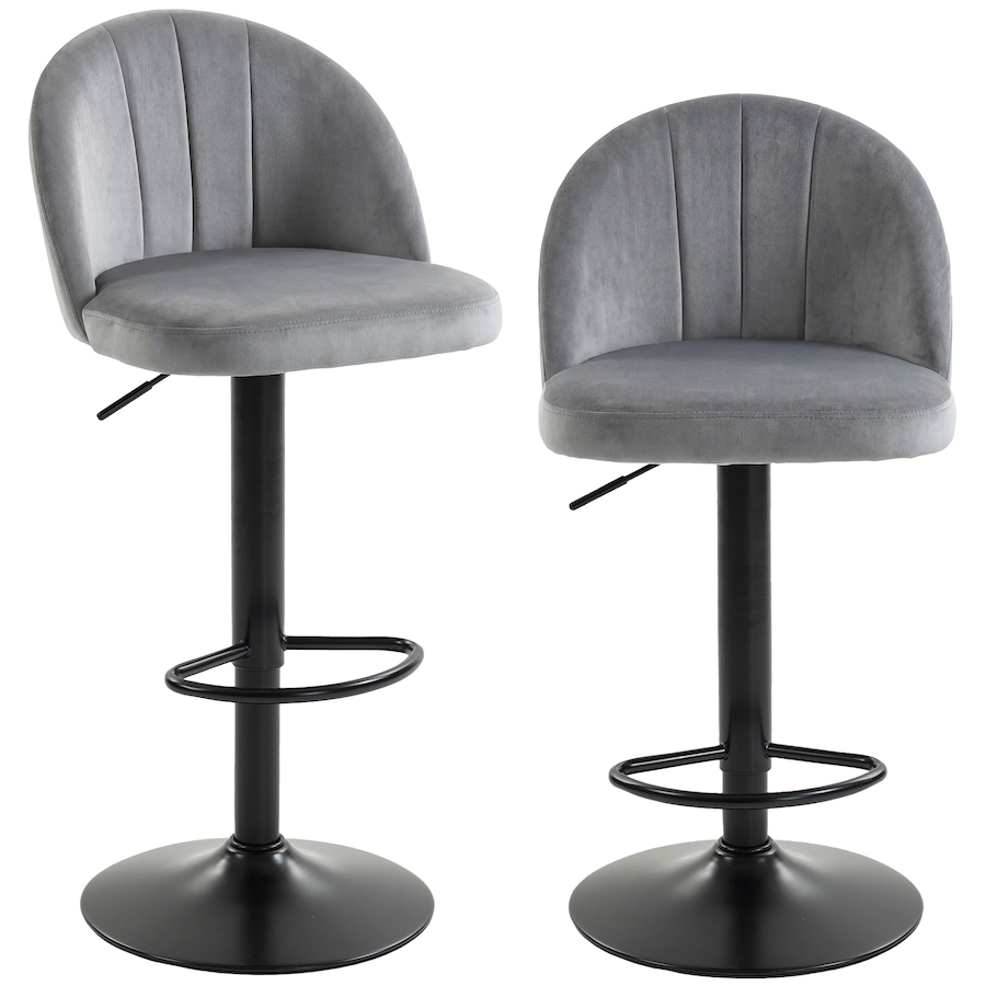 Image 982462_ST01.jpg, Product 982-462 / Price $129.99 - $144.99, HOMCOM Bar Stools Set of 2, Swivel Counter Height Barstools from HOMCOM on TSC.ca's Home & Garden department