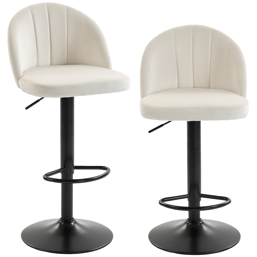 Image 982462_ST02.jpg, Product 982-462 / Price $129.99 - $144.99, HOMCOM Bar Stools Set of 2, Swivel Counter Height Barstools from HOMCOM on TSC.ca's Home & Garden department
