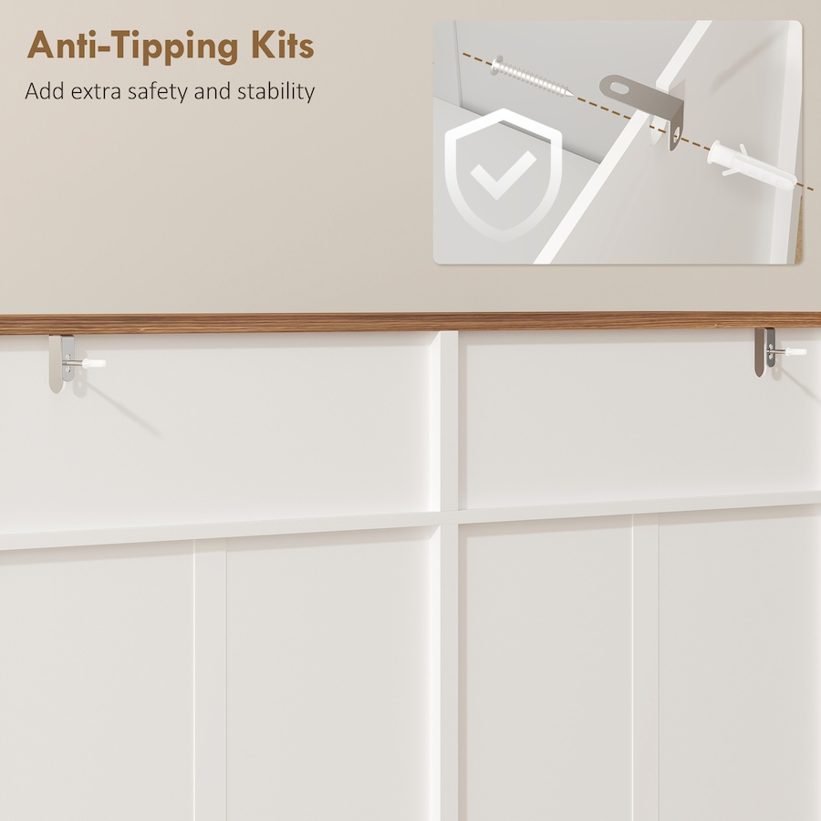 Image 982464_ALTMORE8.jpg, Product 982-464 / Price $184.29 - $199.99, Shoe Cabinet with 4 Flip Drawers, Narrow Shoe Rack from HOMCOM on TSC.ca's Home & Garden department
