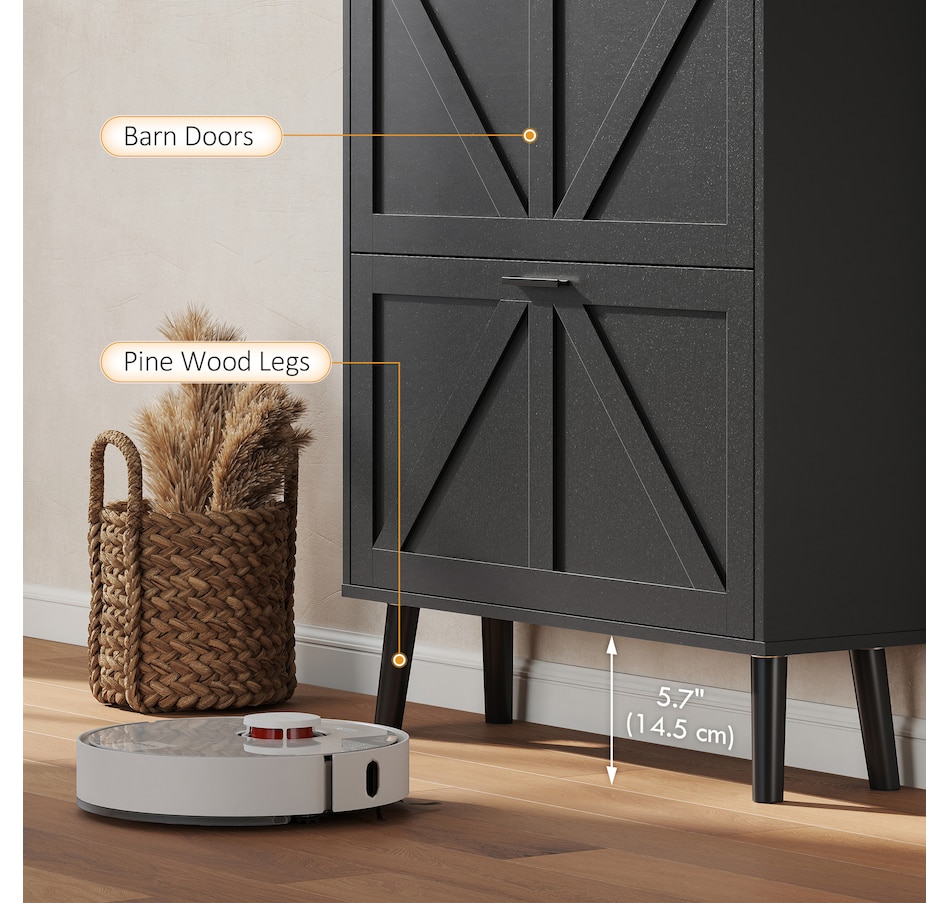 Image 982465_ALTMORE16.jpg, Product 982-465 / Price $139.99, HOMCOM Shoe Storage Cabinet with 2 Flip Drawers, Narrow Shoe Cabinet from HOMCOM on TSC.ca's Home & Garden department