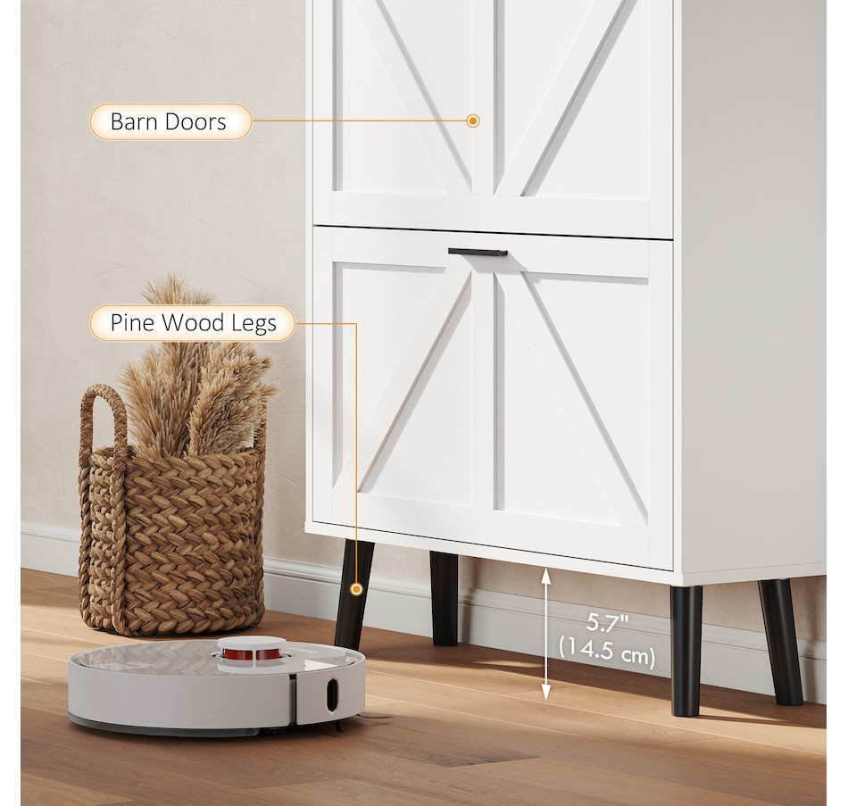 Image 982465_ALTMORE24.jpg, Product 982-465 / Price $139.99, HOMCOM Shoe Storage Cabinet with 2 Flip Drawers, Narrow Shoe Cabinet from HOMCOM on TSC.ca's Home & Garden department