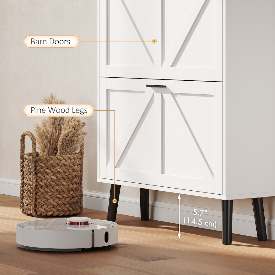 Image 982465_ALTMORE24.jpg, Product 982-465 / Price $144.99, HOMCOM Shoe Storage Cabinet with 2 Flip Drawers, Narrow Shoe Cabinet from HOMCOM on TSC.ca's Home & Garden department