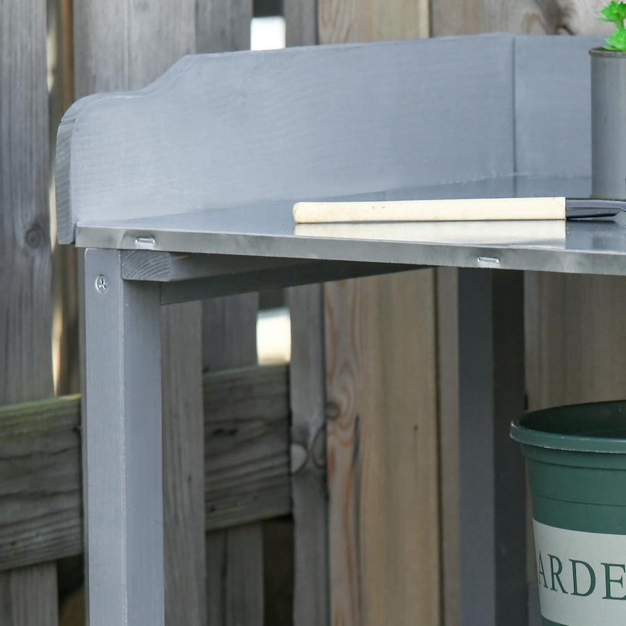 Image 982467_ALTMORE6.jpg, Product 982-467 / Price $96.99, Outsunny Outdoor Potting Bench, Wooden Potting Table from Outsunny on TSC.ca's Home & Garden department