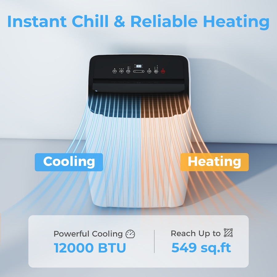 Image 982472_ALTMORE15.jpg, Product 982-472 / Price $519.99 - $579.99, HOMCOM AC Unit, Portable Air Conditioner with WiFi Control from HOMCOM on TSC.ca's Home & Garden department