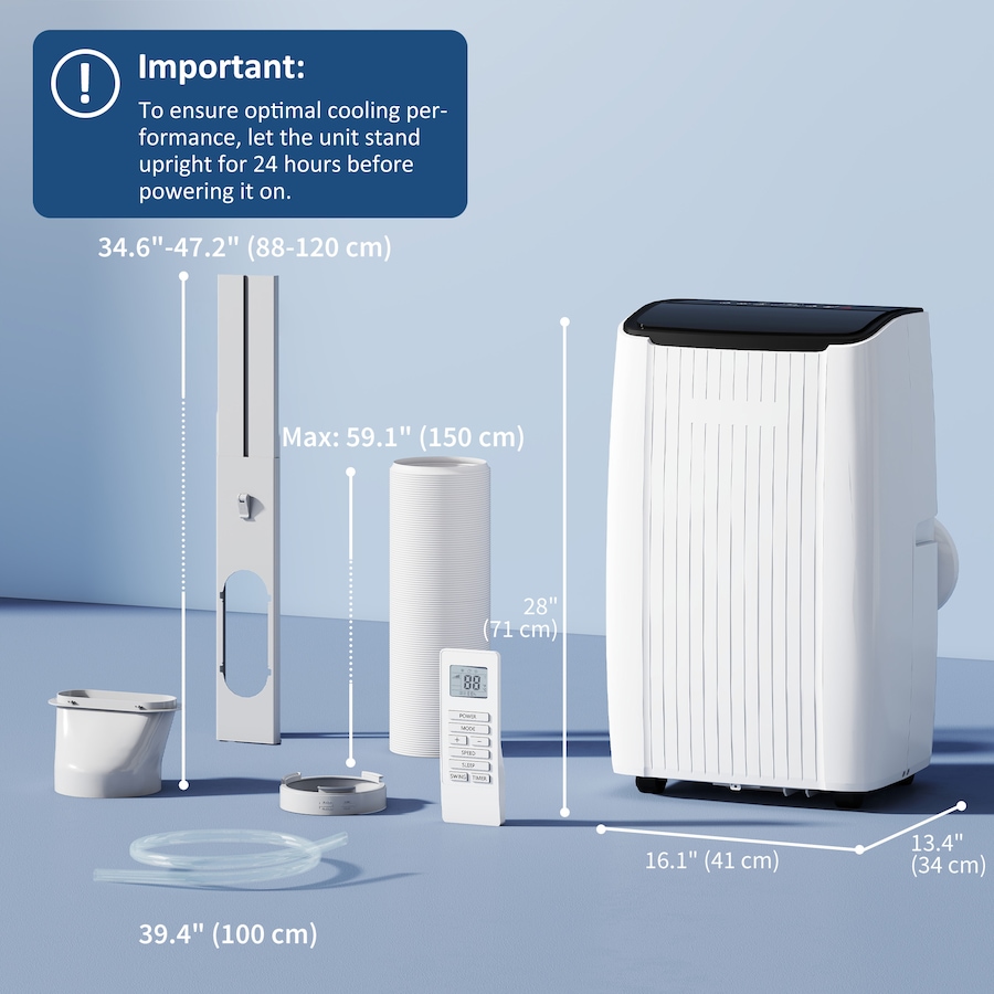 Image 982472_ALTMORE24.jpg, Product 982-472 / Price $519.99 - $579.99, HOMCOM AC Unit, Portable Air Conditioner with WiFi Control from HOMCOM on TSC.ca's Home & Garden department