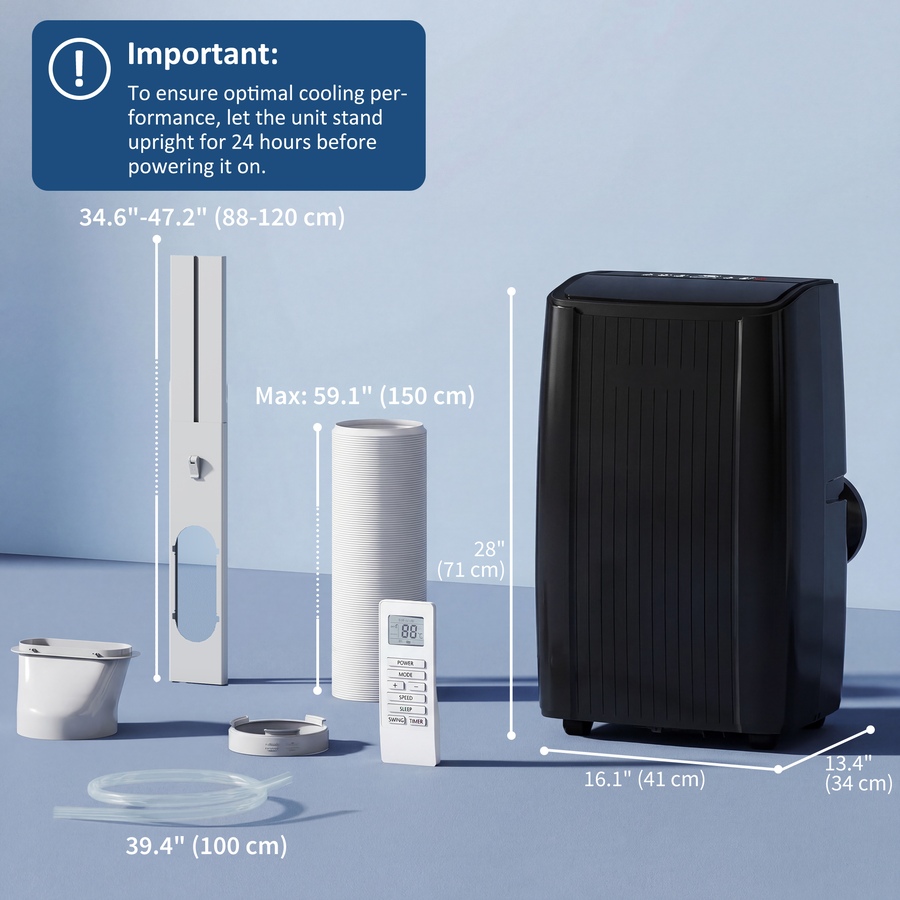 Image 982472_ALTMORE27.jpg, Product 982-472 / Price $519.99 - $579.99, HOMCOM AC Unit, Portable Air Conditioner with WiFi Control from HOMCOM on TSC.ca's Home & Garden department