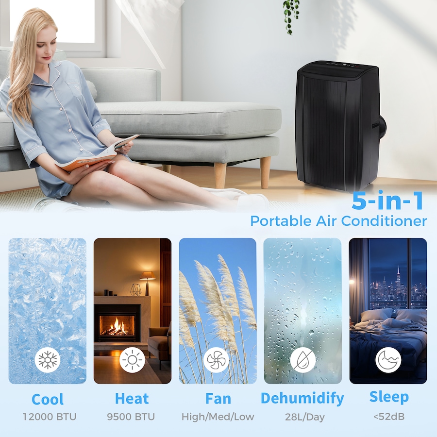 Image 982472_ALTMORE4.jpg, Product 982-472 / Price $519.99 - $579.99, HOMCOM AC Unit, Portable Air Conditioner with WiFi Control from HOMCOM on TSC.ca's Home & Garden department