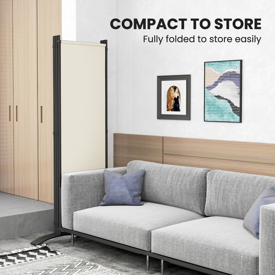 Image 982479_ALTMORE14.jpg, Product 982-479 / Price $69.99, Outsunny 4 Panel Folding Room Divider, Folding Privacy Screen from Outsunny on TSC.ca's Home & Garden department