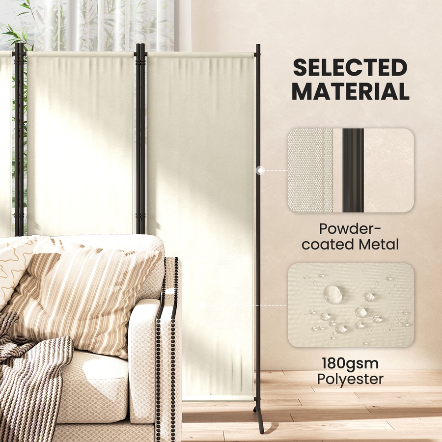 Image 982479_ALTMORE15.jpg, Product 982-479 / Price $69.99, Outsunny 4 Panel Folding Room Divider, Folding Privacy Screen from Outsunny on TSC.ca's Home & Garden department
