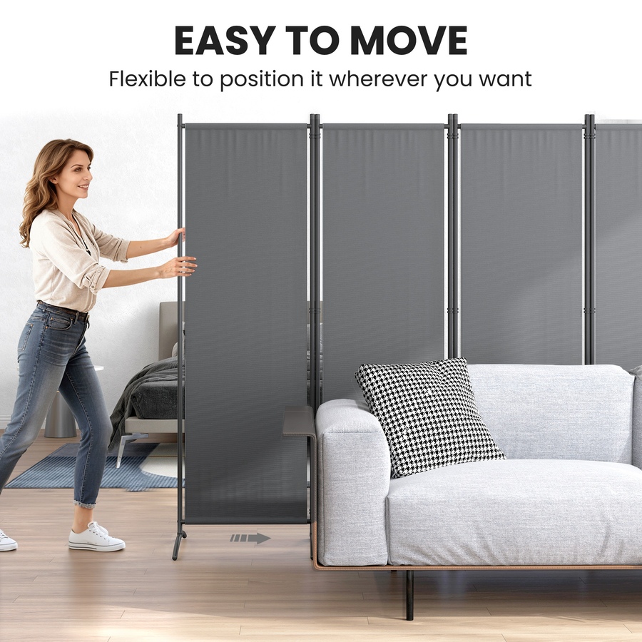 Image 982479_ALTMORE4.jpg, Product 982-479 / Price $69.99, Outsunny 4 Panel Folding Room Divider, Folding Privacy Screen from Outsunny on TSC.ca's Home & Garden department