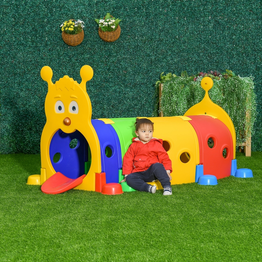 Image 982481_ALTMORE1.jpg, Product 982-481 / Price $245.00 - $269.99, Qaba Tunnel for Kids to Crawl Through, Caterpillar Design Play Tunnel from Qaba on TSC.ca's Home & Garden department