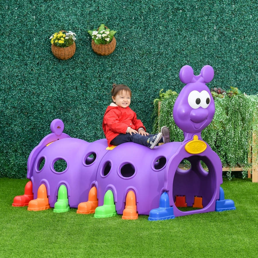 Image 982481_ALTMORE10.jpg, Product 982-481 / Price $245.00 - $269.99, Qaba Tunnel for Kids to Crawl Through, Caterpillar Design Play Tunnel from Qaba on TSC.ca's Home & Garden department