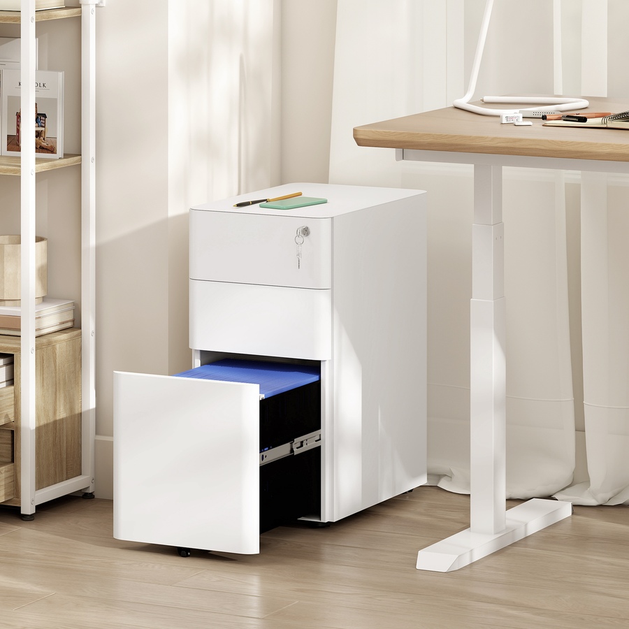 Image 982503_ALTMORE10.jpg, Product 982-503 / Price $169.99, Vinsetto Steel File Cabinet with 3 Drawers, Lockable Filing Cabinet from Vinsetto on TSC.ca's Home & Garden department