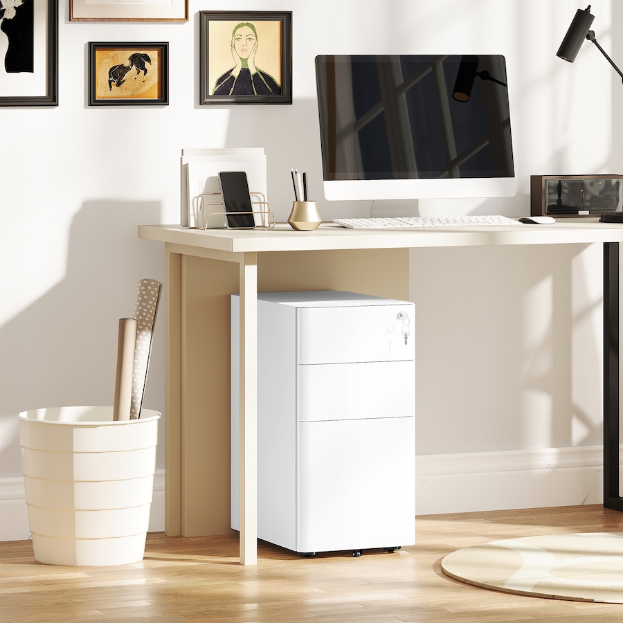 Image 982503_ALTMORE17.jpg, Product 982-503 / Price $169.99, Vinsetto Steel File Cabinet with 3 Drawers, Lockable Filing Cabinet from Vinsetto on TSC.ca's Home & Garden department