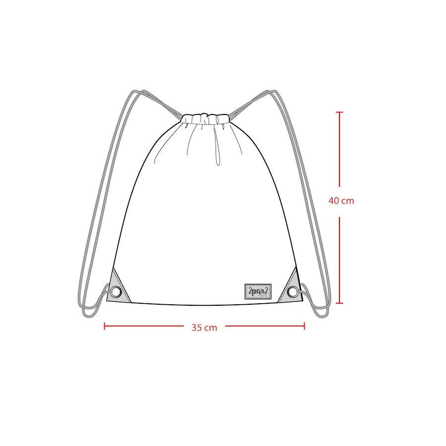 Image 982513_ALTMORE3.jpg, Product 982-513 / Price $19.00, Checkered Durable Lightweight Sporty Drawstring Bag (Little Kid) from Deux par Deux on TSC.ca's Fashion department