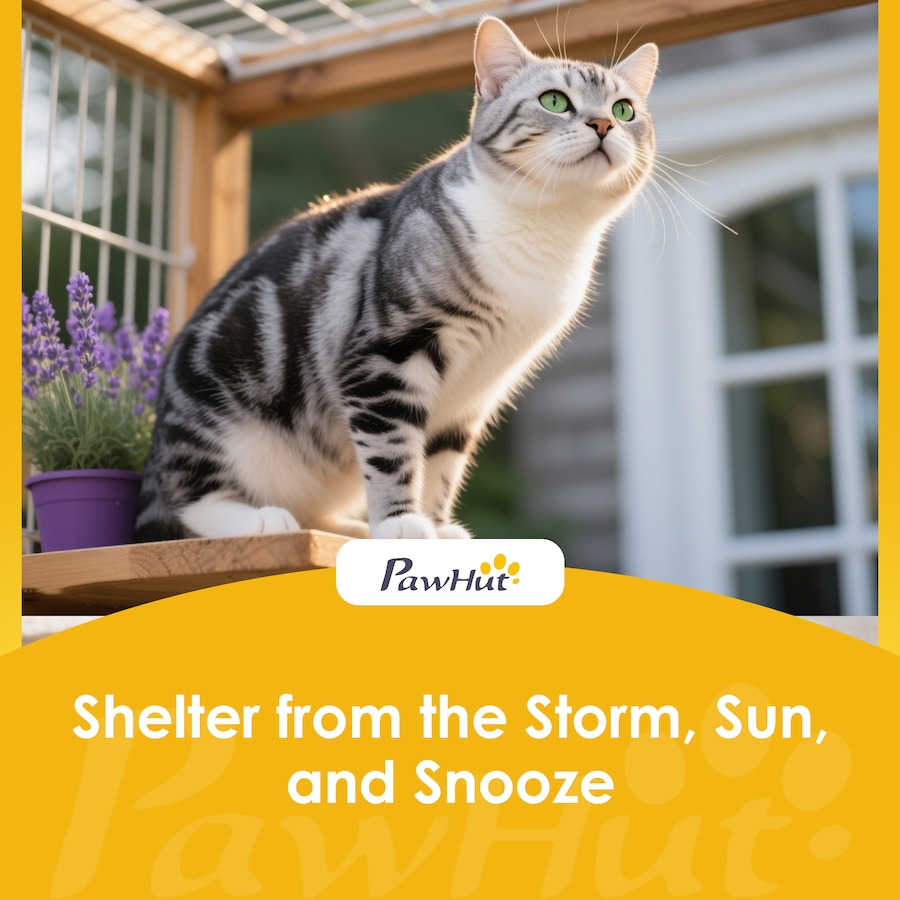Image 982522_ALTMORE8.jpg, Product 982-522 / Price $285.99, PawHut Catio Outdoor Cat Enclosure on Exercise Wheels Indoor Outdoor from PawHut on TSC.ca's Home & Garden department