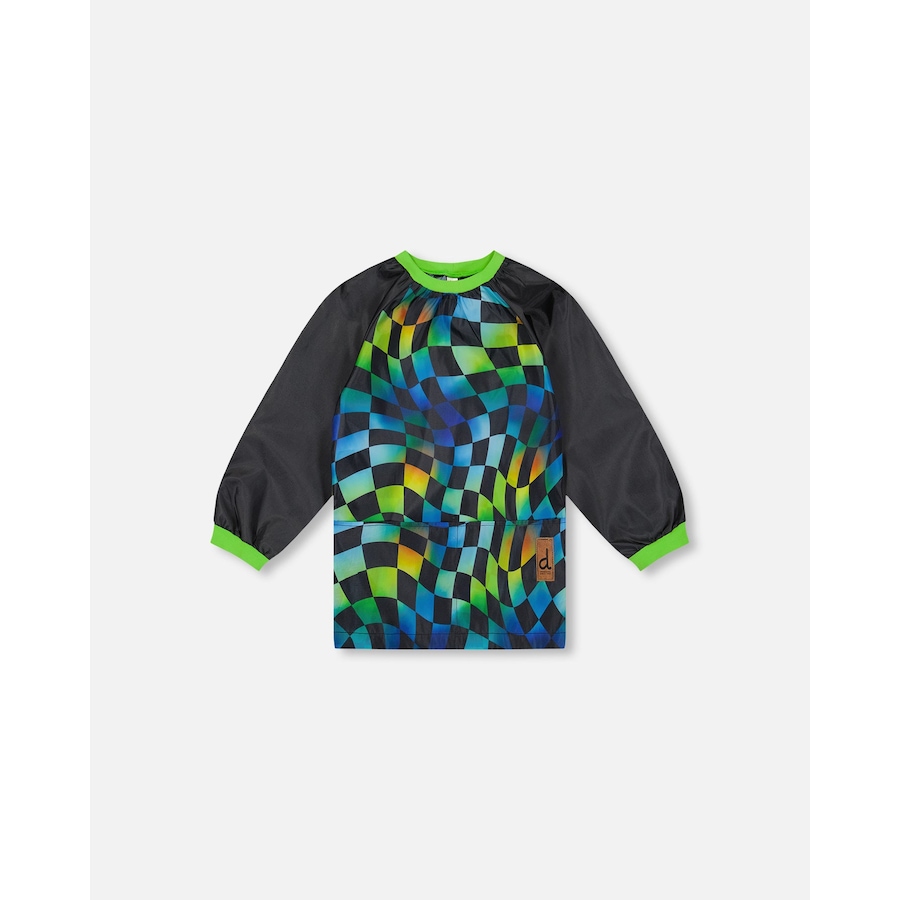 Image 982546_ST01.jpg, Product 982-546 / Price $29.00, Checkered Durable Protective School Apron (Toddler) from Deux par Deux on TSC.ca's Fashion department