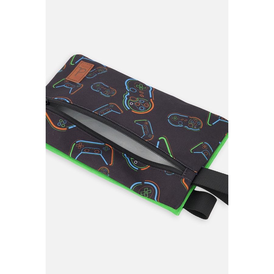 Image 982584_ALTMORE6.jpg, Product 982-584 / Price $21.00, Controller Adventure Double-Compartment Pencil Case (Little Kid) from Deux par Deux on TSC.ca's Fashion department