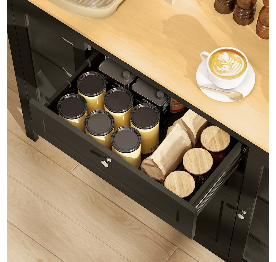 Image 982594_ALTMORE16.jpg, Product 982-594 / Price $219.99 - $279.99, HOMCOM Sideboard Buffet Cabinet with 2 Drawers 3 Storage Cabinets, Brown from HOMCOM on TSC.ca's Home & Garden department
