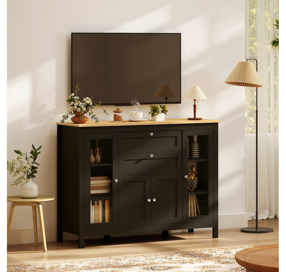 Image 982594_ALTMORE17.jpg, Product 982-594 / Price $219.99 - $279.99, HOMCOM Sideboard Buffet Cabinet with 2 Drawers 3 Storage Cabinets, Brown from HOMCOM on TSC.ca's Home & Garden department