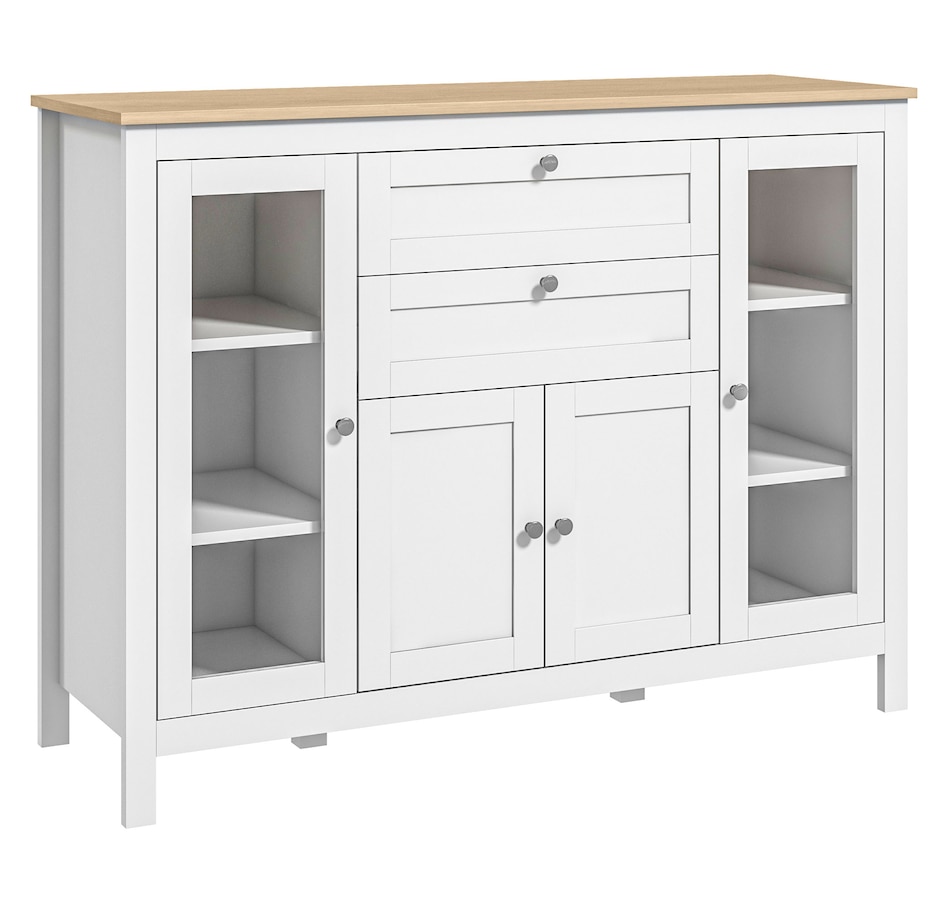 Image 982594_ST01.jpg, Product 982-594 / Price $219.99 - $279.99, HOMCOM Sideboard Buffet Cabinet with 2 Drawers 3 Storage Cabinets, Brown from HOMCOM on TSC.ca's Home & Garden department