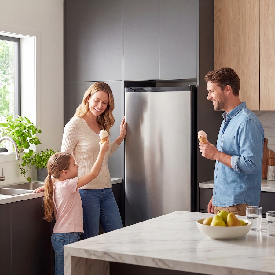 Image 982646_ALTMORE17.jpg, Product 982-646 / Price $539.99 - $549.99, HOMCOM 7.0 Cu.Ft Upright Freezer, Compact Stand Up Freezer for Home from HOMCOM on TSC.ca's Kitchen department