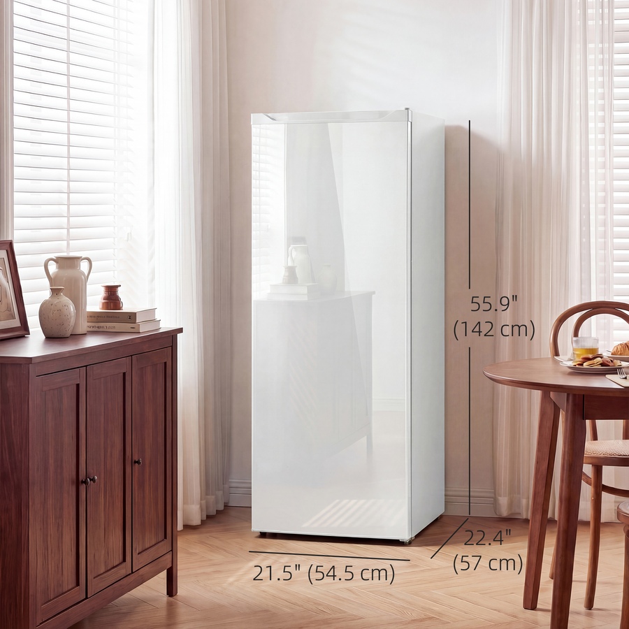 Image 982646_ALTMORE2.jpg, Product 982-646 / Price $539.99 - $549.99, HOMCOM 7.0 Cu.Ft Upright Freezer, Compact Stand Up Freezer for Home from HOMCOM on TSC.ca's Kitchen department