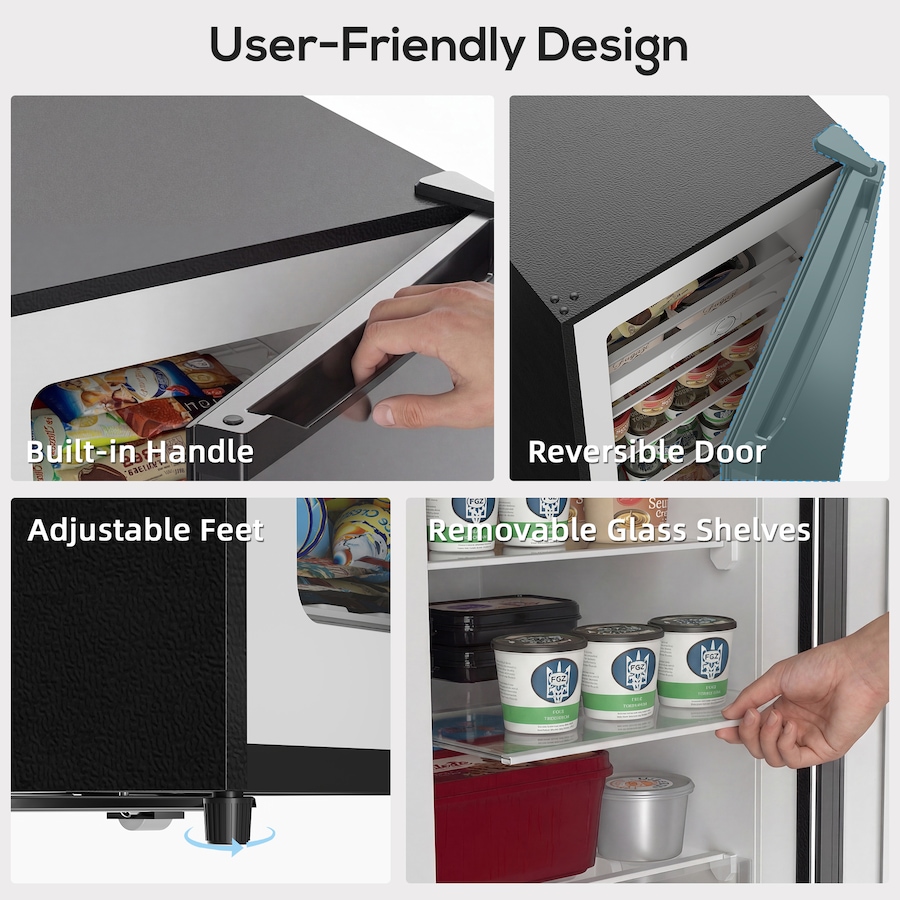 Image 982646_ALTMORE23.jpg, Product 982-646 / Price $539.99 - $549.99, HOMCOM 7.0 Cu.Ft Upright Freezer, Compact Stand Up Freezer for Home from HOMCOM on TSC.ca's Kitchen department