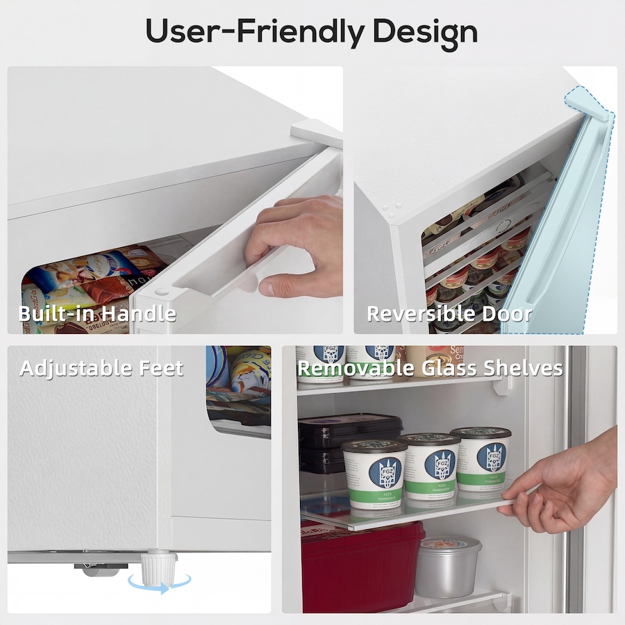Image 982646_ALTMORE6.jpg, Product 982-646 / Price $539.99 - $549.99, HOMCOM 7.0 Cu.Ft Upright Freezer, Compact Stand Up Freezer for Home from HOMCOM on TSC.ca's Kitchen department