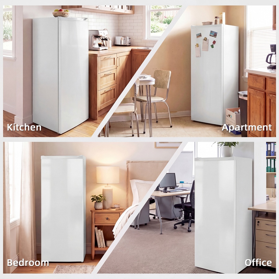 Image 982646_ALTMORE7.jpg, Product 982-646 / Price $539.99 - $549.99, HOMCOM 7.0 Cu.Ft Upright Freezer, Compact Stand Up Freezer for Home from HOMCOM on TSC.ca's Kitchen department