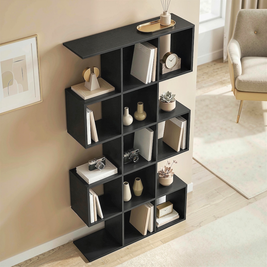 Image 982652_ALTMORE8.jpg, Product 982-652 / Price $101.84 - $109.99, HOMCOM 5-Tier Bookshelf, S Shaped Geometric Bookcase from HOMCOM on TSC.ca's  department