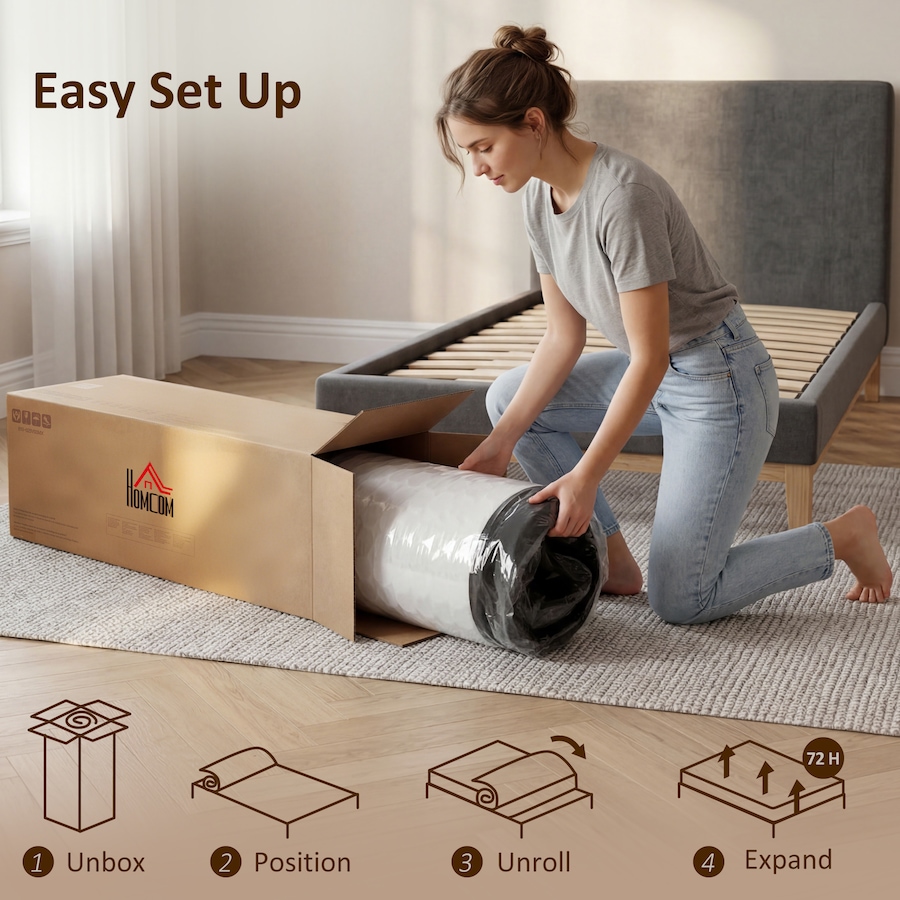 Image 982654_ALTMORE7.jpg, Product 982-654 / Price $159.99 - $289.99, HOMCOM Mattress, 8 Inch Memory Foam Mattress in a Box, Medium Firm from HOMCOM on TSC.ca's Home & Garden department
