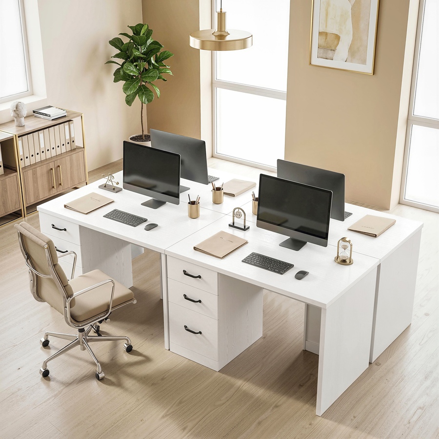 Image 982655_ALTMORE17.jpg, Product 982-655 / Price $154.99, HOMCOM Computer Desk with 3 Drawers, 47" Home Office Desk from HOMCOM on TSC.ca's Home & Garden department