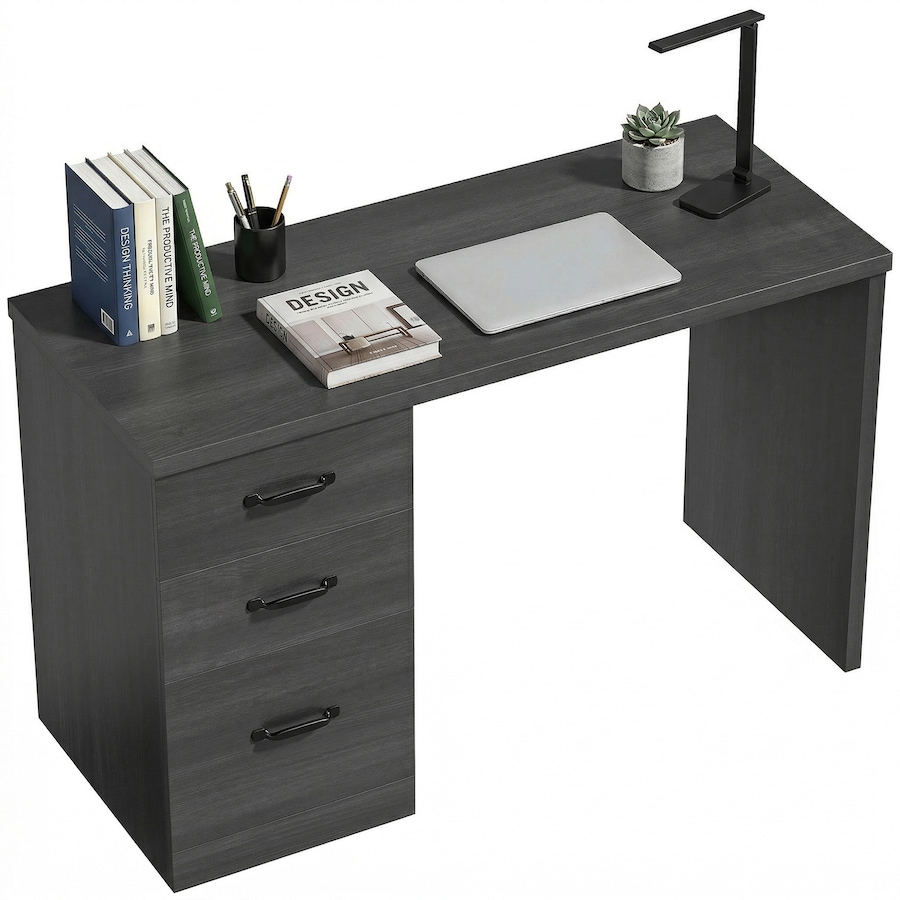 Image 982655_ST01.jpg, Product 982-655 / Price $154.99, HOMCOM Computer Desk with 3 Drawers, 47" Home Office Desk from HOMCOM on TSC.ca's Home & Garden department